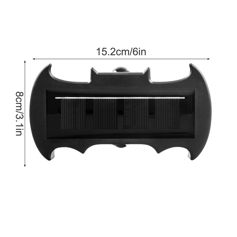Solarna vrtna vanjska zidna svjetiljka Šišmiš Dekorativna zidna svjetiljka Kućni vanjski vrt Vila Pejzažna dekorativna svjetiljka