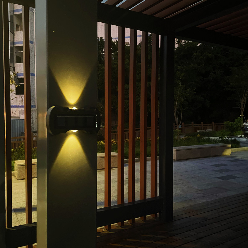 Solarna vrtna vanjska zidna svjetiljka Šišmiš Dekorativna zidna svjetiljka Kućni vanjski vrt Vila Pejzažna dekorativna svjetiljka