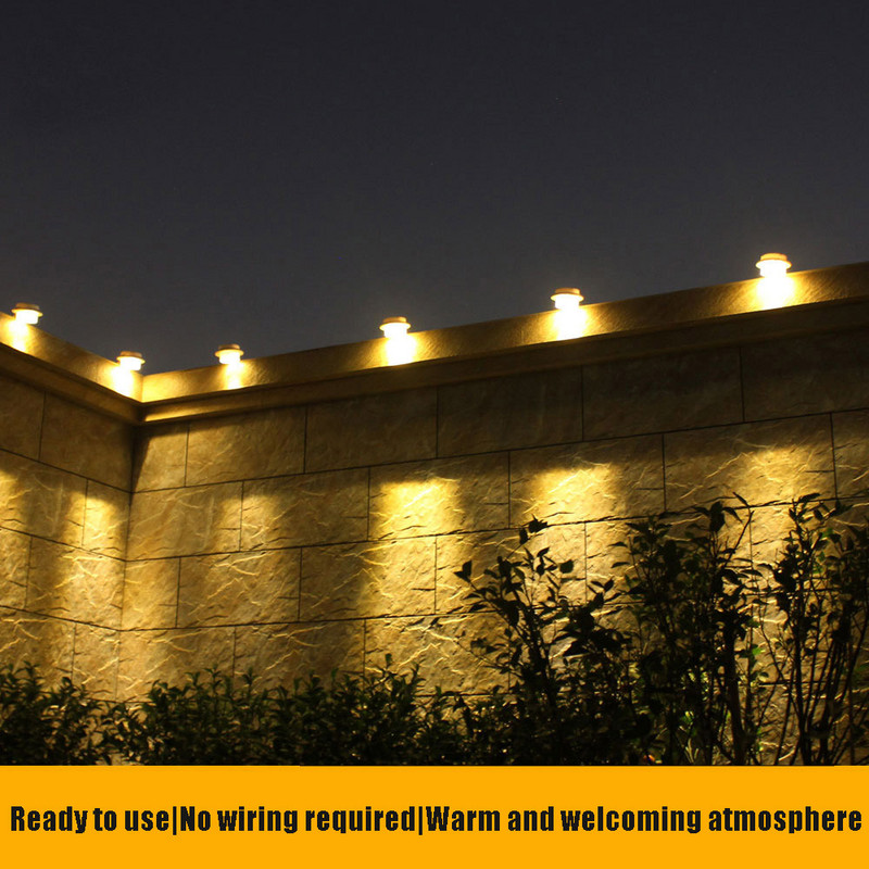 Žogs Solar Led Light āra sienas lampa Ārējā siena Saules gaismas prožektori Dārza gaismas Kustības sensors Ūdensizturīgs pagalma dekors