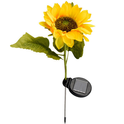 Ziedu lampa Saulespuķu zāliena lampas IP65 Saules Led Dārza Apgaismojums Āra Apgaismojums Saules Enerģija Terases Gaismas Ūdensnecaurlaidīgs Saules Lopa