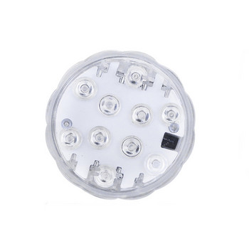 Цветно осветление за басейн Подводни светлини ABS прозрачни 10 светодиода Копче за дистанционно управление Водоустойчиви светлини Ваза Декоративни светлини