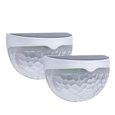 2db/4db LED-es napelemes kerti lámpák Verandavilágítás kültéri fali lámpák