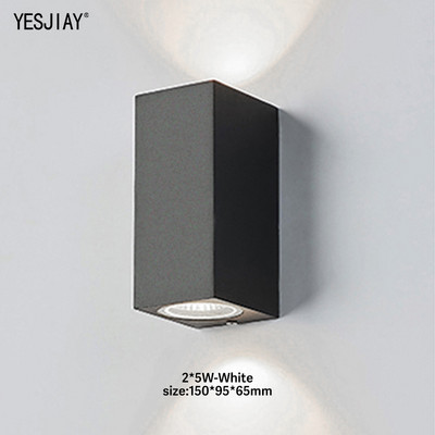 IP65 LED fali lámpa kültéri vízálló kerti világítás alumínium AC86-265 beltéri hálószoba nappali lépcső fali lámpa