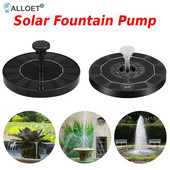 Solarna pumpa za fontane 3,5 W LED svjetla Fontana na solarni panel Pumpa za ukrašavanje šarenog vrtnog jezerca Vodopad Bazeni