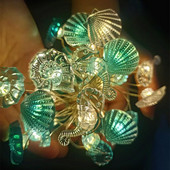 LED fényfüzér 3M 2M Seahorse Seastar Shell Fairy ünnepi füzér lámpa karácsonyra kültéri, beltéri esküvői party dekoráció