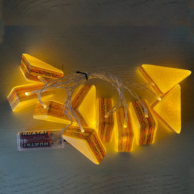 Saldējuma vēlmju pudeles gaismiņas, LED pasaku gaismas Ziemassvētku iekštelpu gaismas virtenes dzimšanas dienas svinību dekorēšanai