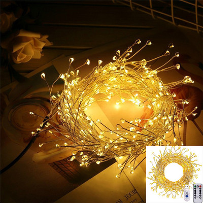 5M/3M varinės vielos šviesos stygos Pasakų girlianda Šviesos stygos vestuvių vakarėlis Kalėdinis namų dekoravimas LED stygos lemputės Fariy