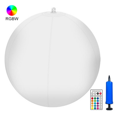 Saules baseina gaismas peldbaseina peldošā lampa RGB krāsu maiņas lodīšu/lotosa dārza gaismas āra piepūšamā baseina zemūdens gaisma