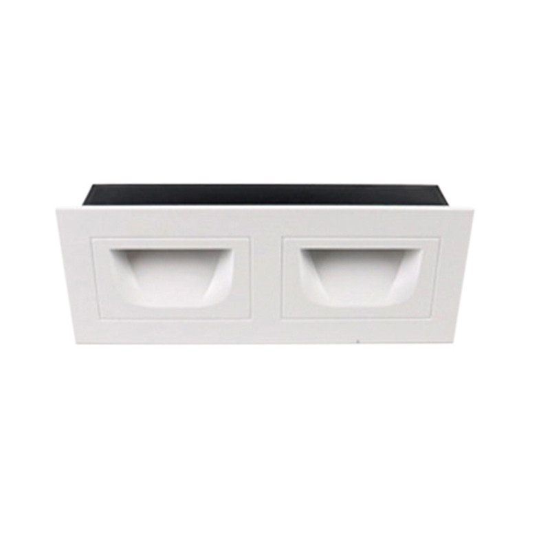 3W 6W Ugradna Led svjetiljka za stepenice AC85-265V Unutarnja vanjska IP65 Kutna zidna svjetla Stepenice Stepenice Stubište Svjetiljka za stubište u hodniku