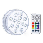 13 Led gyöngy merülő fényű vízálló víz alatti lámpa kerti úszómedence szökőkúthoz Spa Party Fürdőszoba tó Akvárium 1db