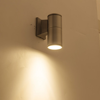 Веранда Коридор IP65 LED стенна лампа Алуминиева външна водоустойчива градинска вътрешна Beautifu стенна лампа за спалня, хол, стълби
