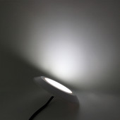 Basseini LED veealune 12W RGB värviline kohtvalgusti üliõhuke plastikvaiguga täidetud DC12V külm valge sinine värv soe valge