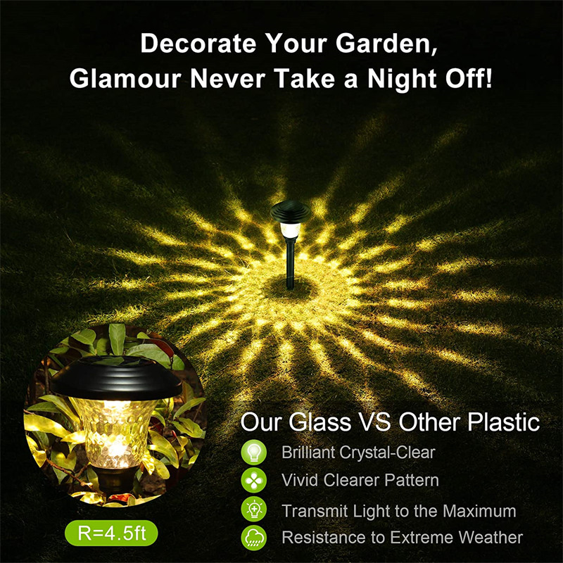 Saules zāliena lampa ūdensnecaurlaidīga āra LED dārza gaisma nerūsējošā tērauda ainavu apgaismojums pagalma / iekšpagalma / piebraucamā ceļa / gājēju celiņa apgaismojumam