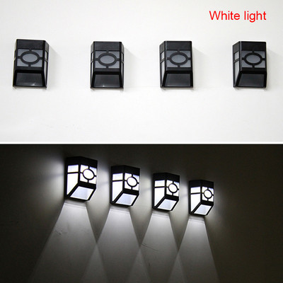 Staro zidno LED svjetlo na solarni pogon Vanjska vrtna staza Pejzažna dvorišna svjetiljka SCVD889