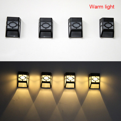 Staro zidno LED svjetlo na solarni pogon Vanjska vrtna staza Pejzažna dvorišna svjetiljka SCVD889