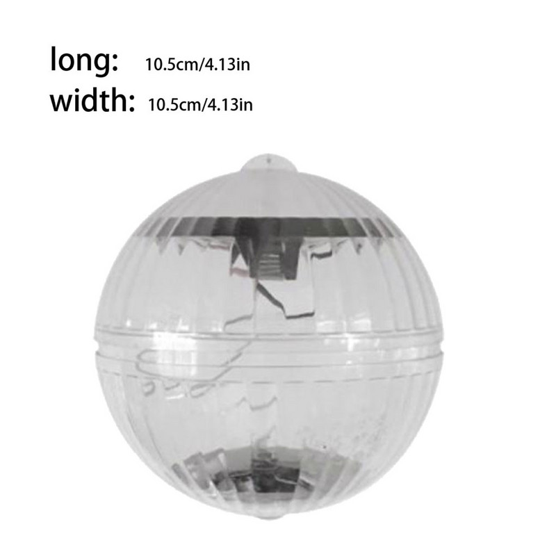 Vízálló kültéri úszó golyós lámpa Vízálló LED színváltó medencevilágítás kerti udvarhoz úszómedence szökőkút akvárium