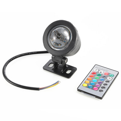 900 lm LED veealune valgusti aia sukeldatav tiigi purskkaev veekindel kaugjuhitav RGB lamp basseini akvaariumi jaoks