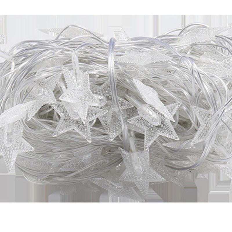 Zvjezdane LED žičane svjetiljke Vilinske svjetiljke USB/baterijske ulične lampe s vijencem Novogodišnje božićno drvce Ukrasi za svatove