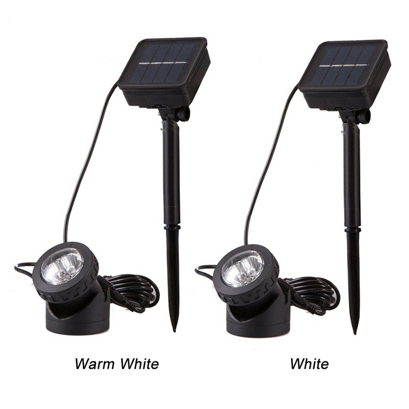 Vietas lampas gaisma UV baseina dārza saules āra ūdensnecaurlaidīga dīķa gaismas