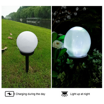 2 τμχ Solar LED Light Pathway Light Outdoor Garden Solar Powered Lamp Lawn Yard Landscape Decoration Bulb αδιάβροχα φωτιστικά δρόμου