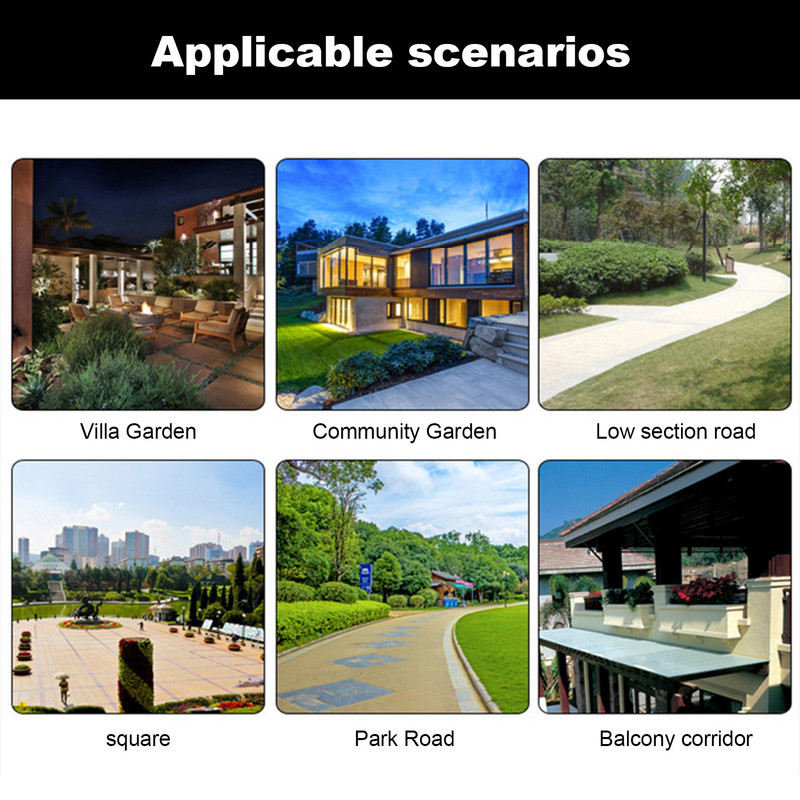 2 buc. Lumină solară cu LED-uri pentru căi de grădină în aer liber Lampă cu energie solară pentru gazon curte Bec de decorare a peisajului Lămpi stradale impermeabile