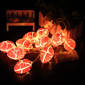 1,5M 10LED LED lempučių stygos Velykų kiaušinių stygos lemputės zuikis fėjos lemputės girliandos Kalėdų vakarėlio ornamentas namų dekoravimui