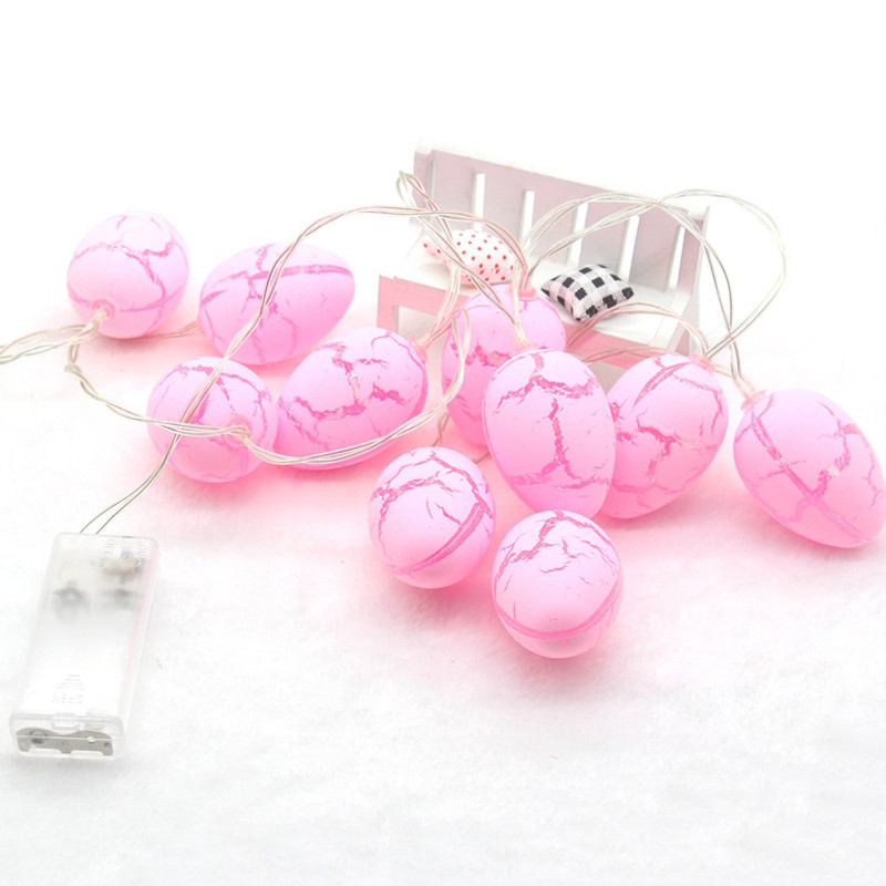 1,5M 10LED LED lempučių stygos Velykų kiaušinių stygos lemputės zuikis fėjos lemputės girliandos Kalėdų vakarėlio ornamentas namų dekoravimui