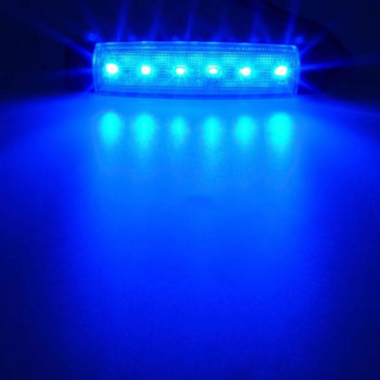 Водоустойчива морска светодиодна лампа за лодка Учтивост и помощни ленти 12v Синьо-бели вътрешни светодиодни светлини за лодка