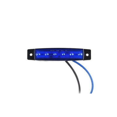 Ūdensnecaurlaidīgas laivas jūras LED gaismas pieklājības un komunālo pakalpojumu sloksnes 12v zili balts laivas iekšpuses LED apgaismojums