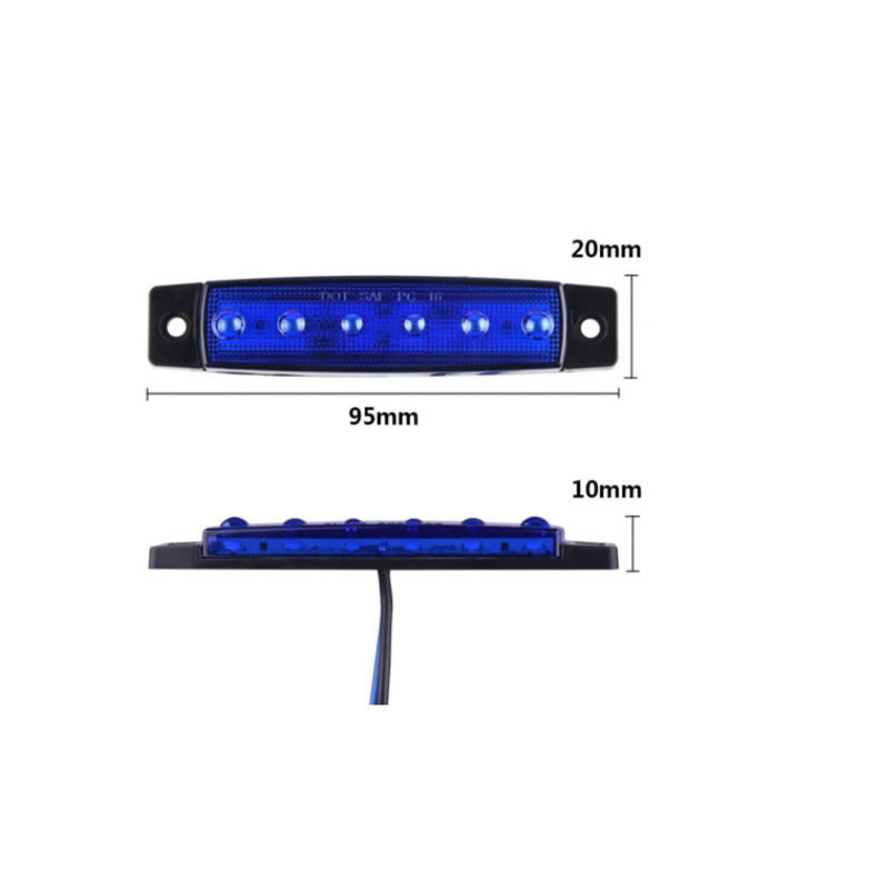 Ūdensnecaurlaidīgas laivas jūras LED gaismas pieklājības un komunālo pakalpojumu sloksnes 12v zili balts laivas iekšpuses LED apgaismojums