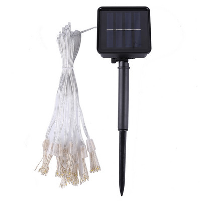 50/100 LED șir de lumină de Crăciun solar/baterie lampă de artificii pentru păpădie pentru grădină, peluză, zână, ghirlande, decorare pentru petreceri