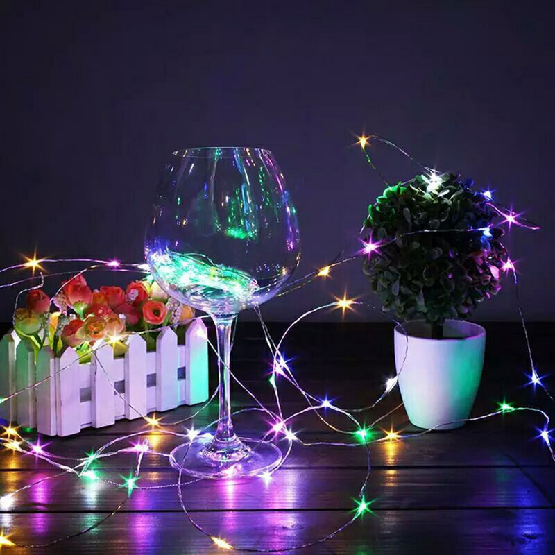 Lumini cu zâne cu LED, 1 buc 10 m 100 LED lumini cu sârmă de zâne USB/funcționate cu baterii lumini din sârmă de cupru cu temporizator de la distanță