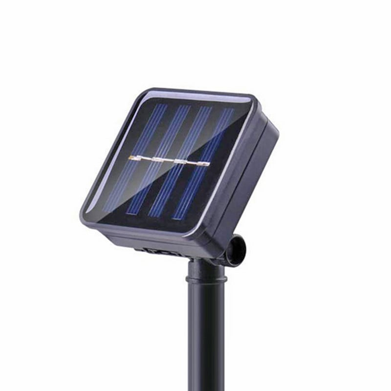 Esküvői Otthon Beltéri Dekoráció Kristálygömbök Napelemes Fény 20/30 LED 7/5m Fénysor Vízálló kültéri Lámpák