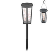 Lampă de cale alimentată cu energie solară șir de lumină cu detectare a luminii impermeabile Lumini de exterior Lumini cu LED pentru gazon Iluminare automată cu 2 moduri pentru