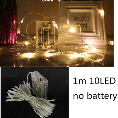 1,5 M pilve stringi tulede lamp 10 LED-i uudne Fairy Light Garland lastele Magamistoa Kodukaunistus Akutoitel 3 värvi