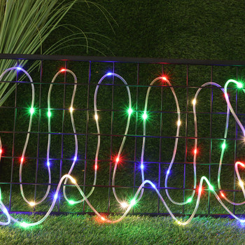 10M100LED Light String Фестивална лампа гирлянд PVC маркуч Светлина Водоустойчиво дистанционно управление Външно вътрешно четирицветно декоративно осветление