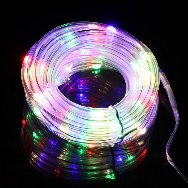 10M100LED șir de lumină pentru festival, ghirlandă, furtun din PVC, lumină impermeabilă, telecomandă, în aer liber, interior, lumină decorativă în patru culori