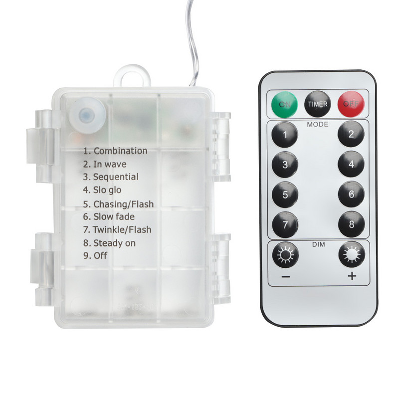 10M100LED șir de lumină pentru festival, ghirlandă, furtun din PVC, lumină impermeabilă, telecomandă, în aer liber, interior, lumină decorativă în patru culori