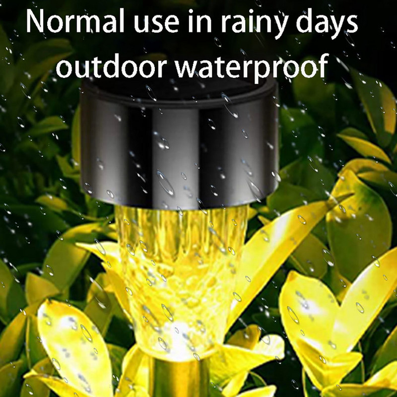 Sodo vejos lempa Lauko saulės šviesa Saulės šviesa Prožektorius Apšvietimas Lempos vandeniui atsparūs jutikliai Grindų šviestuvai Kiemo kraštovaizdžio apšvietimas