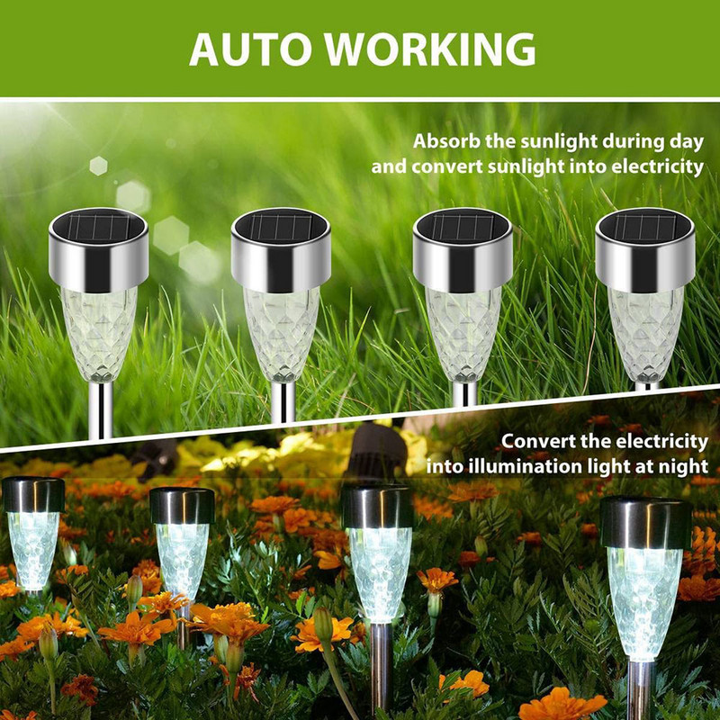 Sodo vejos lempa Lauko saulės šviesa Saulės šviesa Prožektorius Apšvietimas Lempos vandeniui atsparūs jutikliai Grindų šviestuvai Kiemo kraštovaizdžio apšvietimas