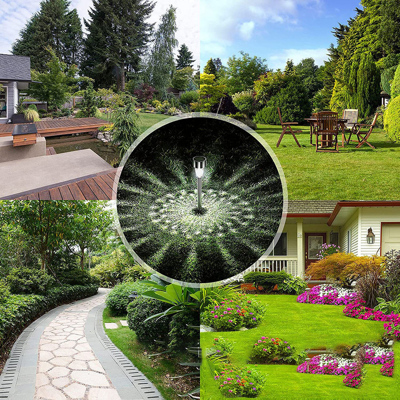 Sodo vejos lempa Lauko saulės šviesa Saulės šviesa Prožektorius Apšvietimas Lempos vandeniui atsparūs jutikliai Grindų šviestuvai Kiemo kraštovaizdžio apšvietimas