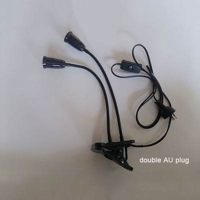 ES ASV spraudnis, 360 grādu elastīgs galda lampas turētājs E27, pamatnes gaismas ligzda, piespraužams kabelis ar zoss kaklu ar ieslēgšanas izslēgšanas slēdzi mājas iekārtai