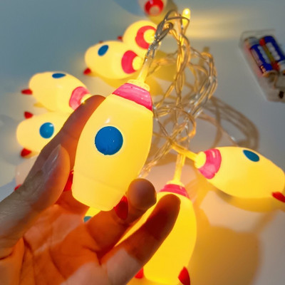 Led pepene verde ardei roșu șir lumini baterie/USB Led ziua de Crăciun Anul Nou decorare fructe lumini terasa 1.5/3M ciuperci