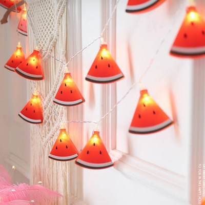 Led pepene verde ardei roșu șir lumini baterie/USB Led ziua de Crăciun Anul Nou decorare fructe lumini terasa 1.5/3M ciuperci