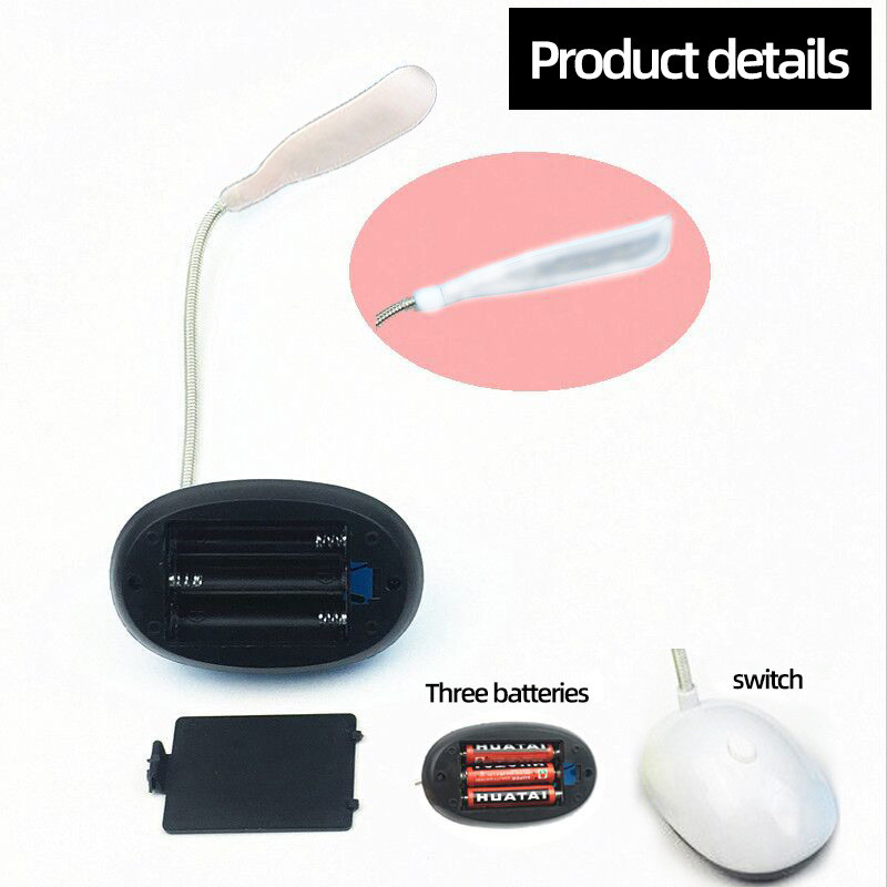 EW miegamojo mini stalinė lempa prie lovos, stalinis darbas, darbo naktinis apšvietimas, paprasta kūrybiškai sulankstoma studento akių apsaugos lempa