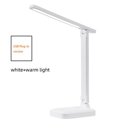 Lampă de masă Protecția ochilor Lumină LED reglabilă la atingere Dormitor pentru studenți Dormitor Lectură Lampă de birou reîncărcabilă prin USB pentru dormitor