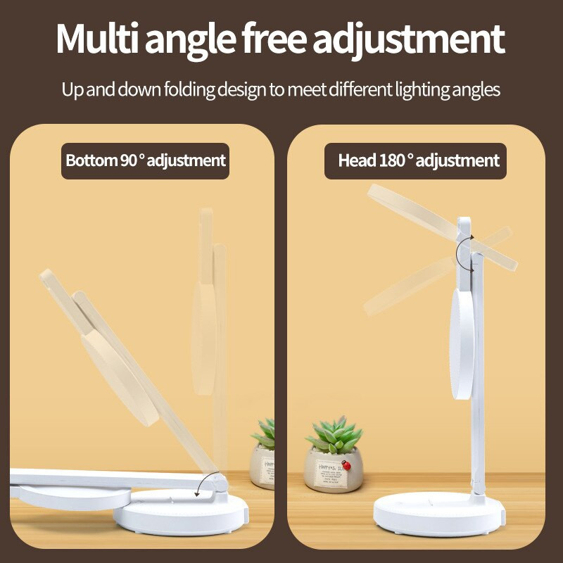 Lampă de birou LED Protecția ochilor USB Învățare Dormitor pentru copii Dormitor Noptieră Noapte pentru lectură