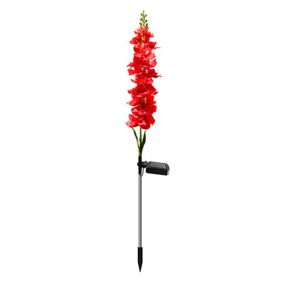 Āra ūdensnecaurlaidīgs saules dārza zāliena apgaismojums krizantēmas ziedu ziedu zemes lampa ainavas celiņš Mājas dekorēšana LED apgaismojums