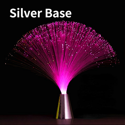 7 színű optikai lámpa USB csillagos égbolt LED világító asztali fény Kreatív ünnepi dekoráció otthoni/bár/kávé dekorációhoz