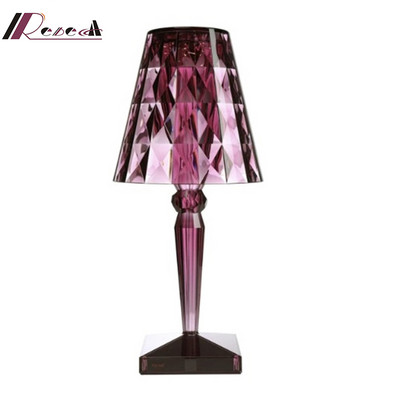 Lampă de masă cu artă din cristal acrilic Lampă de masă reîncărcabilă cu USB pentru dormitor, hotel, sufragerie, lampă de birou Restaurant